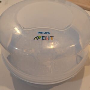 Philips AVENT Clear White Microwave Steam Sterilizer